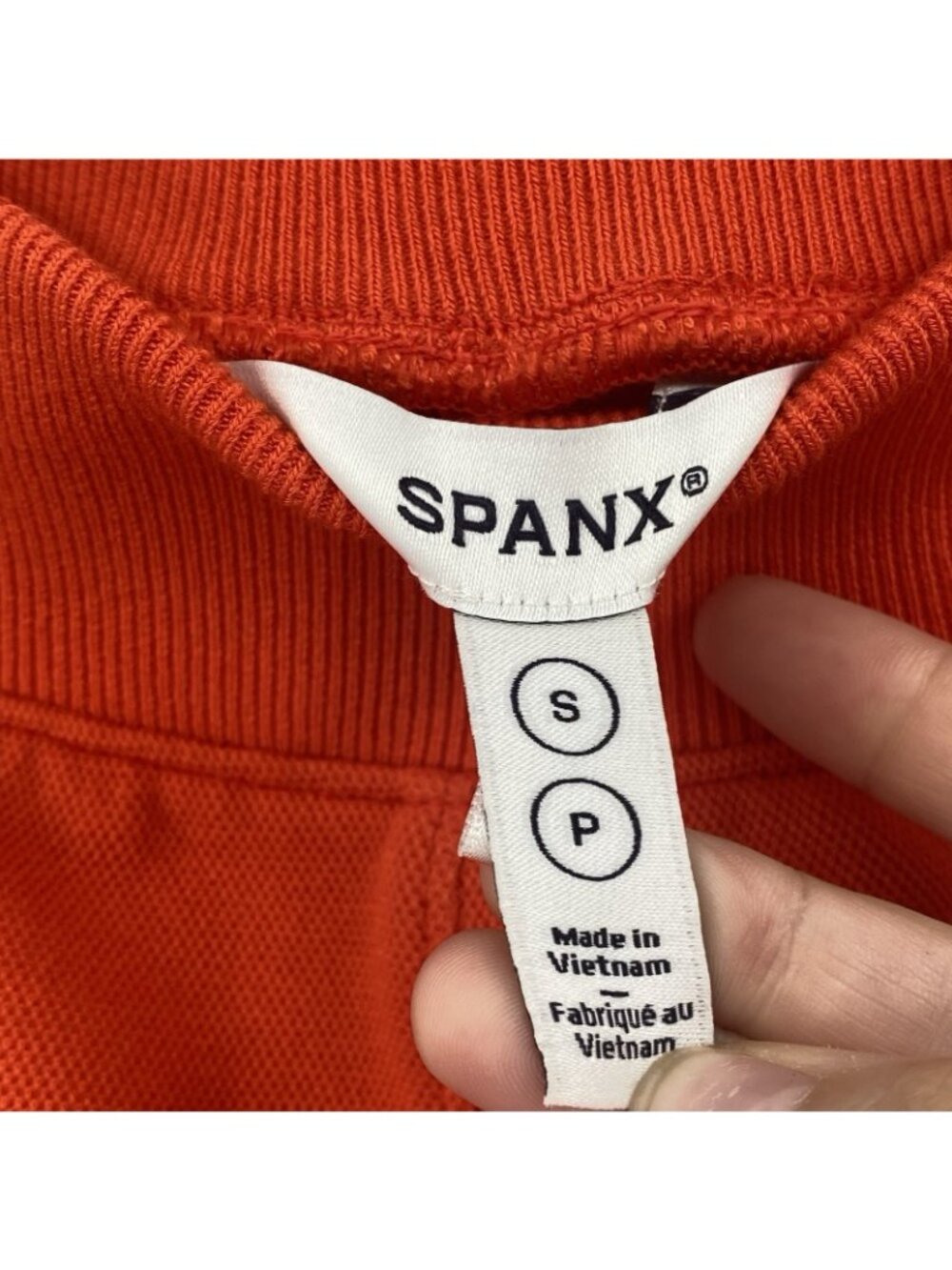 Spanx Size Small Airpique Straight Track Pant In Poppy - Picture 7 of 14